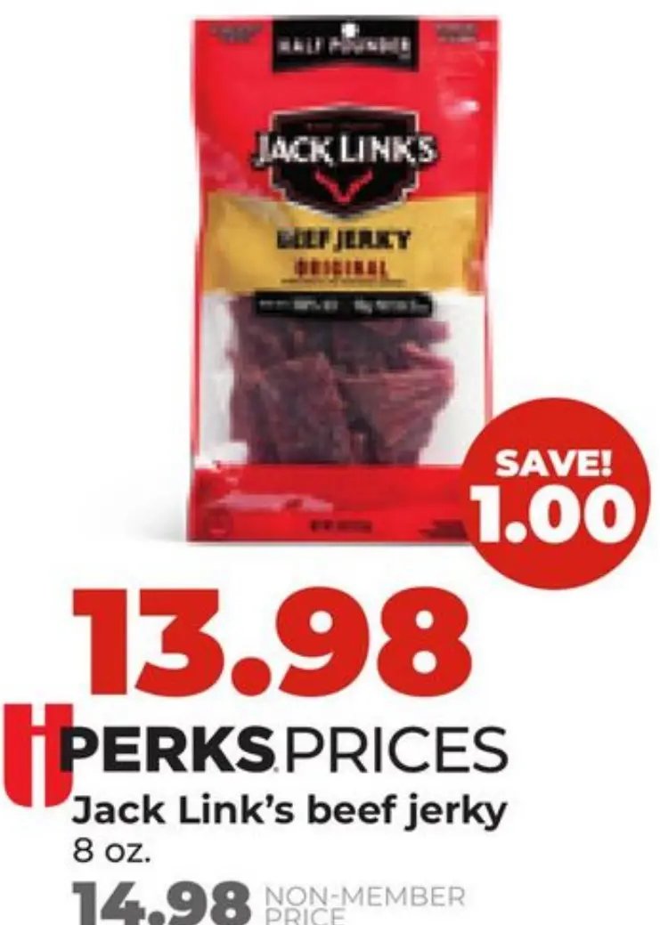 Jack Link's beef jerky