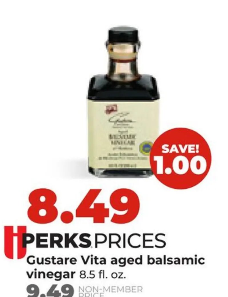 Gustare Vita aged balsamic vinegar