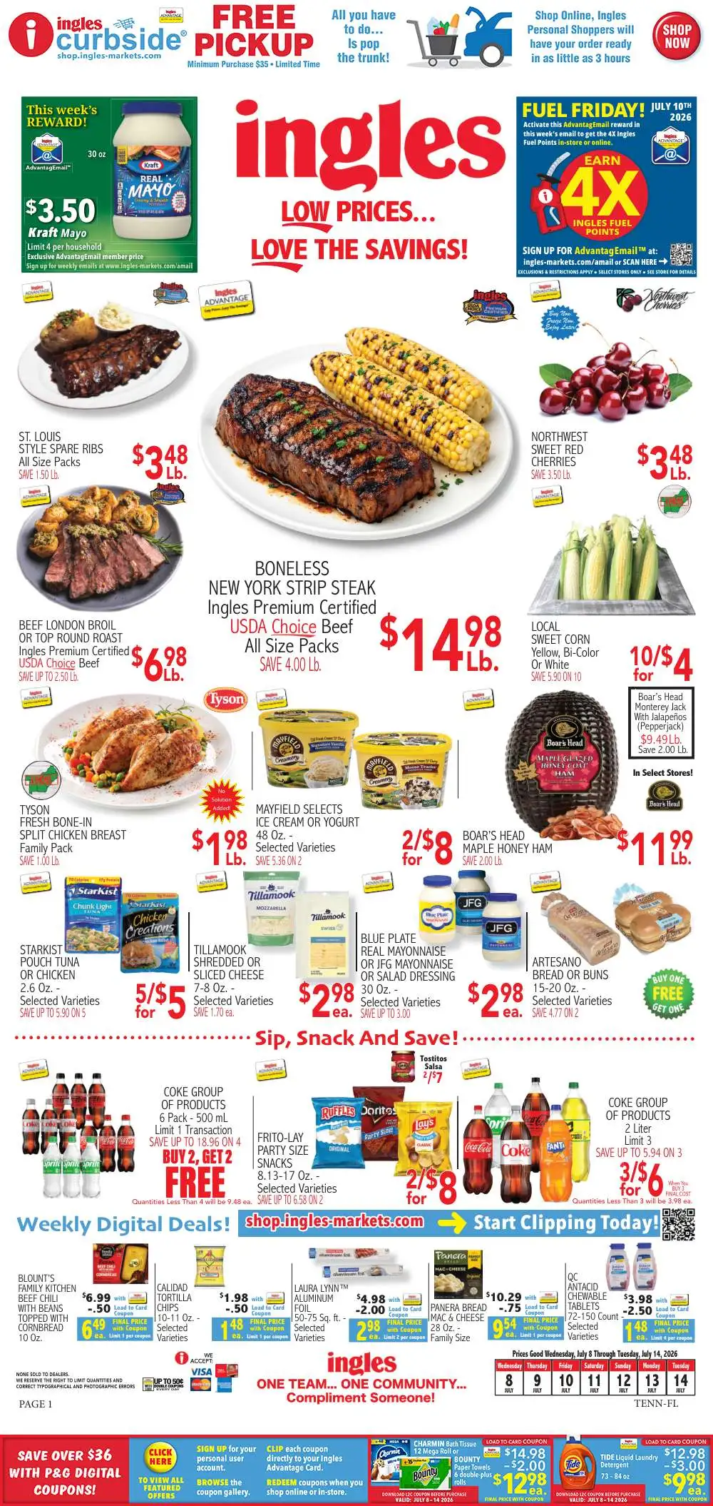 Ingles Weekly Ad Page 1