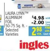 LAURA LYNN™ ALUMINUM FOIL