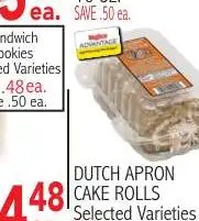 DUTCH APRON CAKE ROLLS