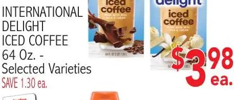 INTERNATIONAL DELIGHT ICED COFFEE