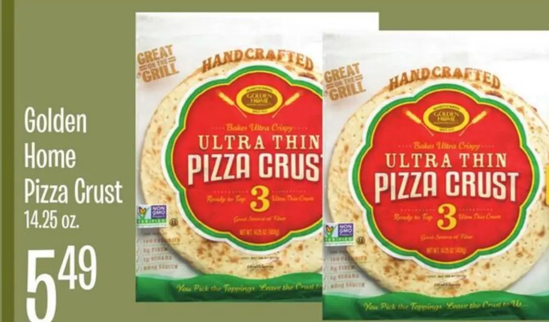 Golden Home Pizza Crust