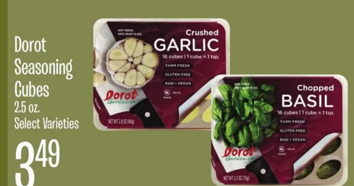 Dorot Seasoning Cubes