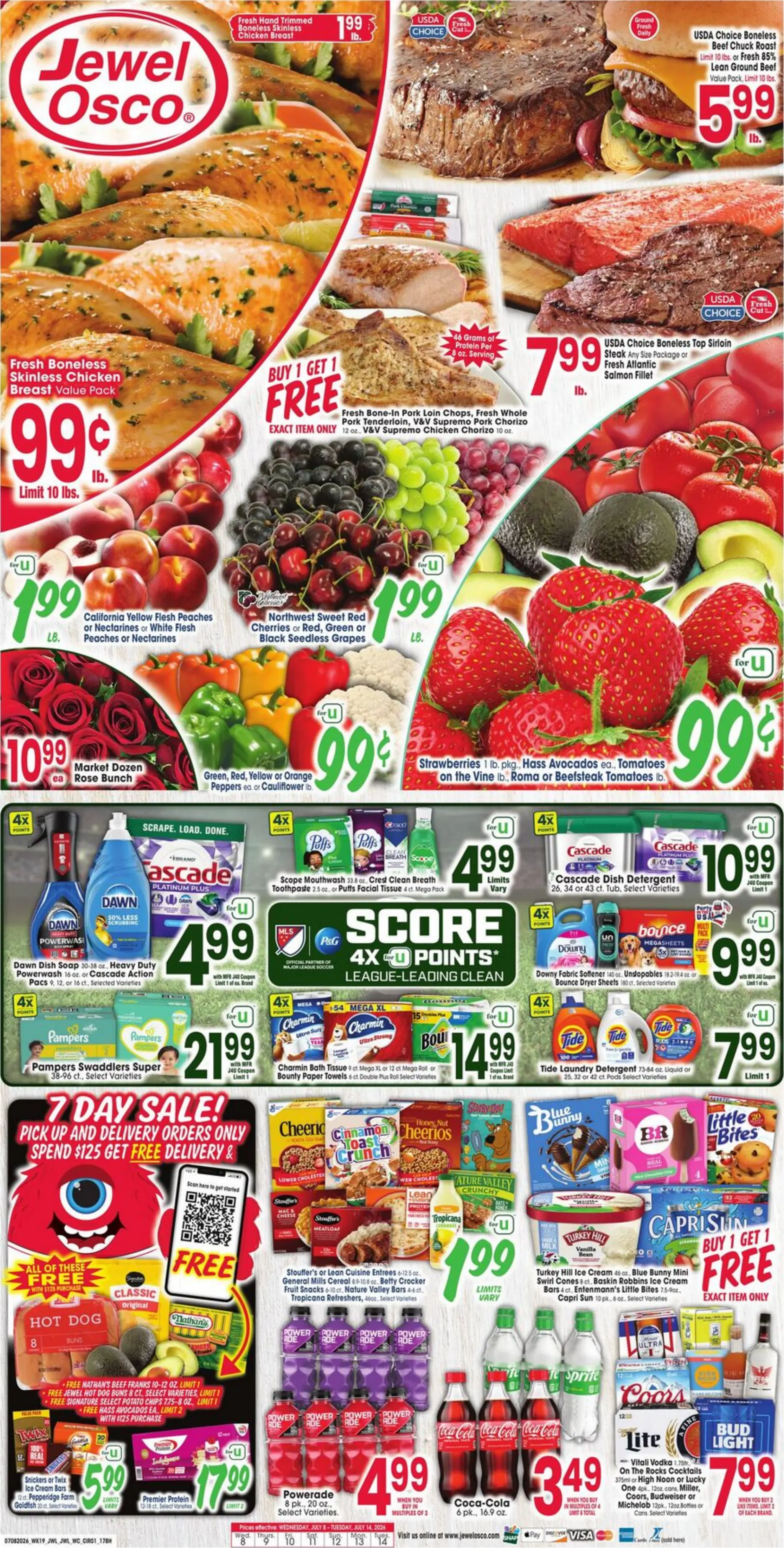 Jewel-Osco Weekly Ad Page 1