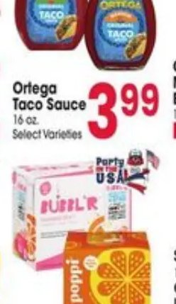 Ortega Taco Sauce
