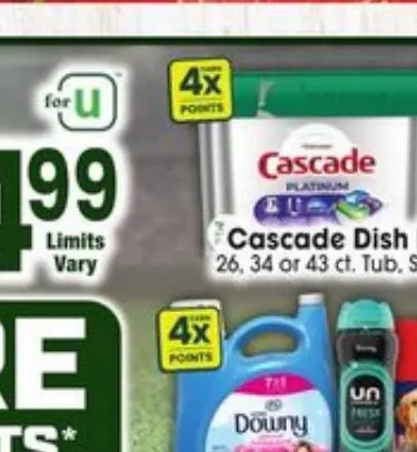 Cascade Dish Detergent