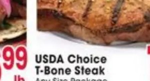 USDA Choice T-Bone Steak