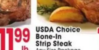 USDA Choice Bone-In Strip Steak