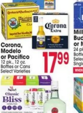 Corona, Modelo or Pacifico