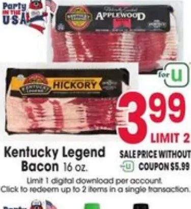 Kentucky Legend Bacon