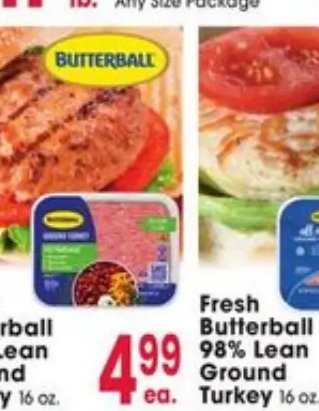 Jennie-O 85% Lean Fresh Ground Turkey