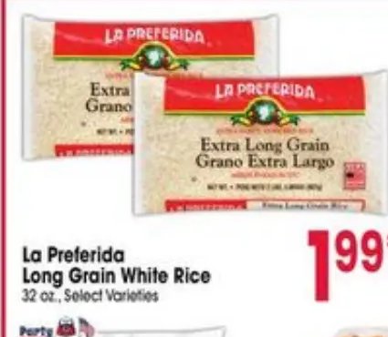 La Preferida Long Grain White Rice