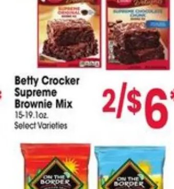 Betty Crocker Supreme Brownie Mix