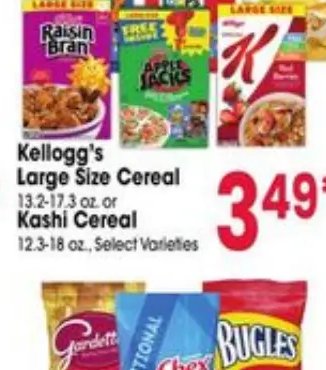 Kellogg's Large Size Cereal