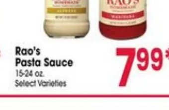 Rao's Pasta Sauce