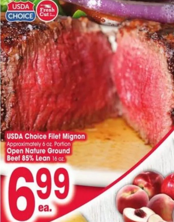 USDA Choice Filet Mignon