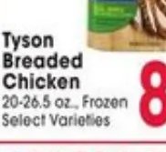 Tyson Breaded Chicken