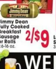 Jimmy Dean Fully Cooked Breakfast Sausage