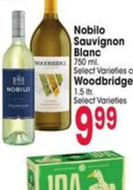 Nobilio Sauvignon Blanc or Woodbridge