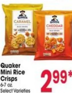 Quaker Mini Rice Crisps