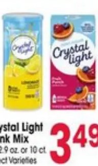Crystal Light Drink Mix
