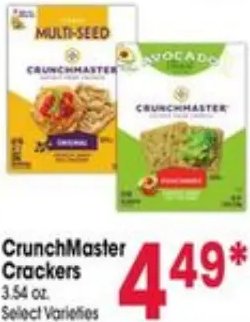 CrunchMaster Crackers