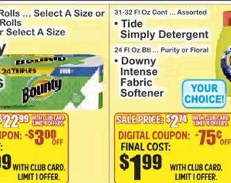 Bounty Paper Towels