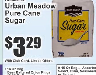 Urban Meadow Pure Cane Sugar