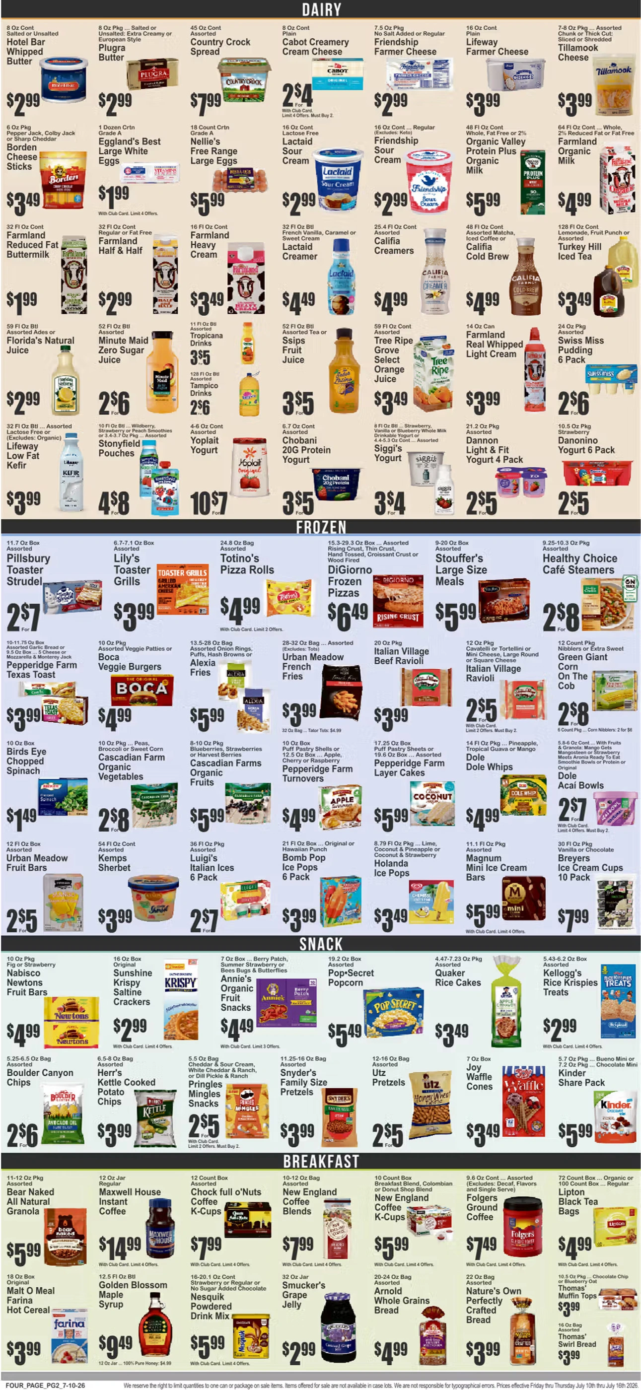 Key Food Weekly Ad Page 3