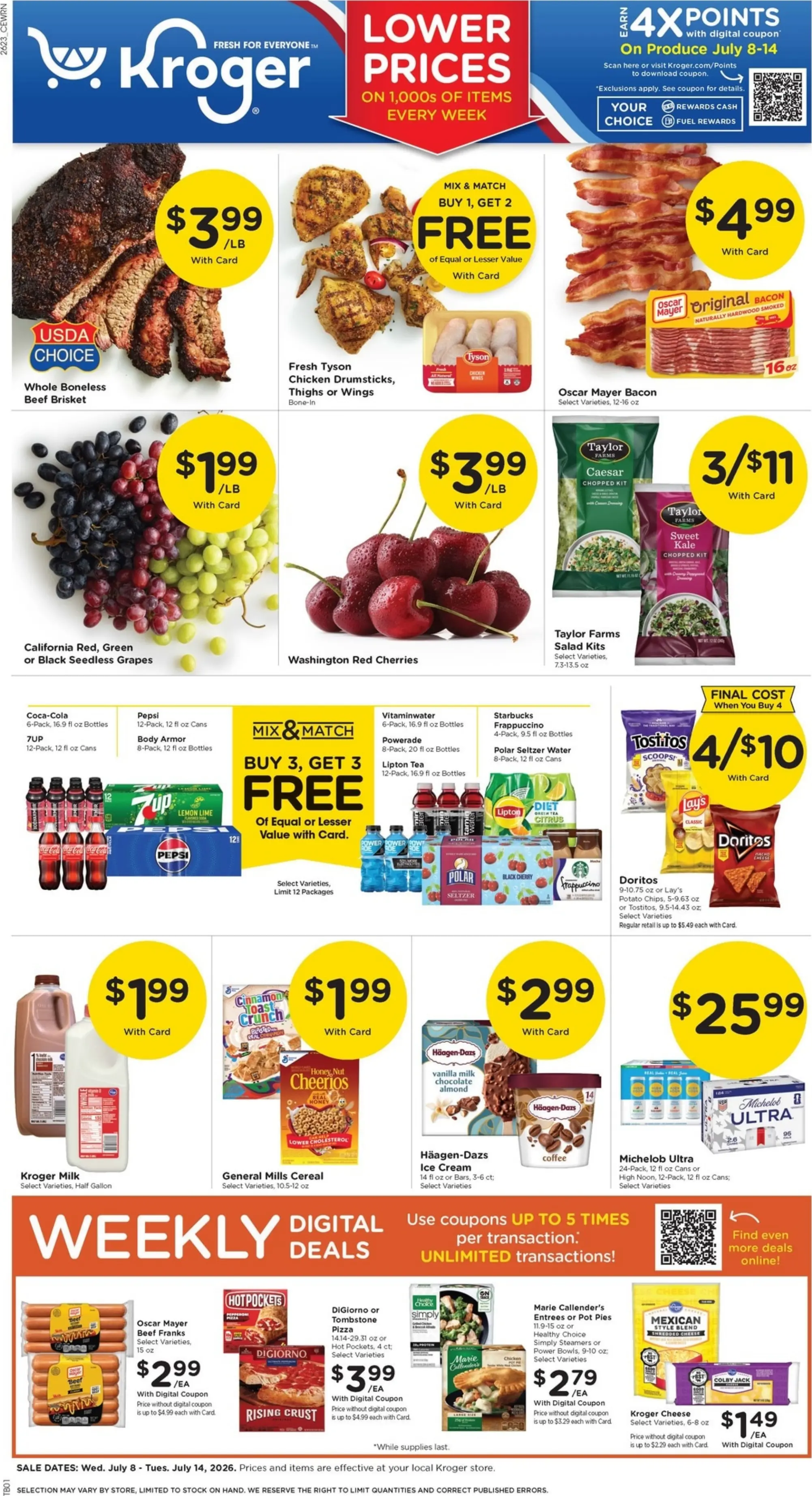 Kroger Weekly Ad Page 1