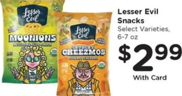 Lesser Evil Snacks