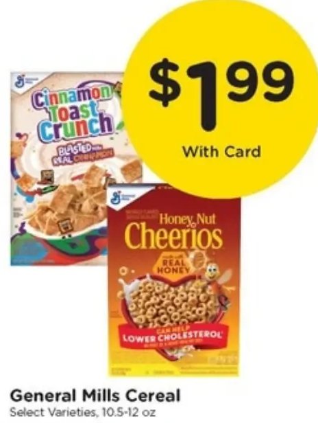General Mills Cereal