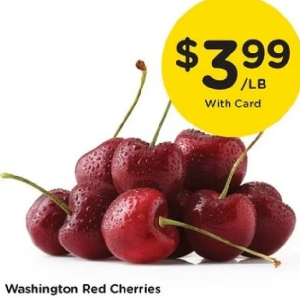 Washington Red Cherries