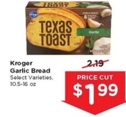 Kroger Garlic Bread