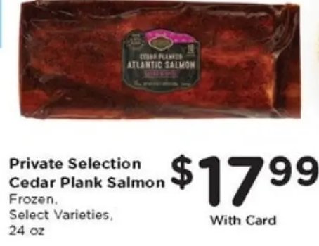 Private Selection Cedar Plank Salmon
