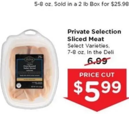 Private Selection Sliced Meat