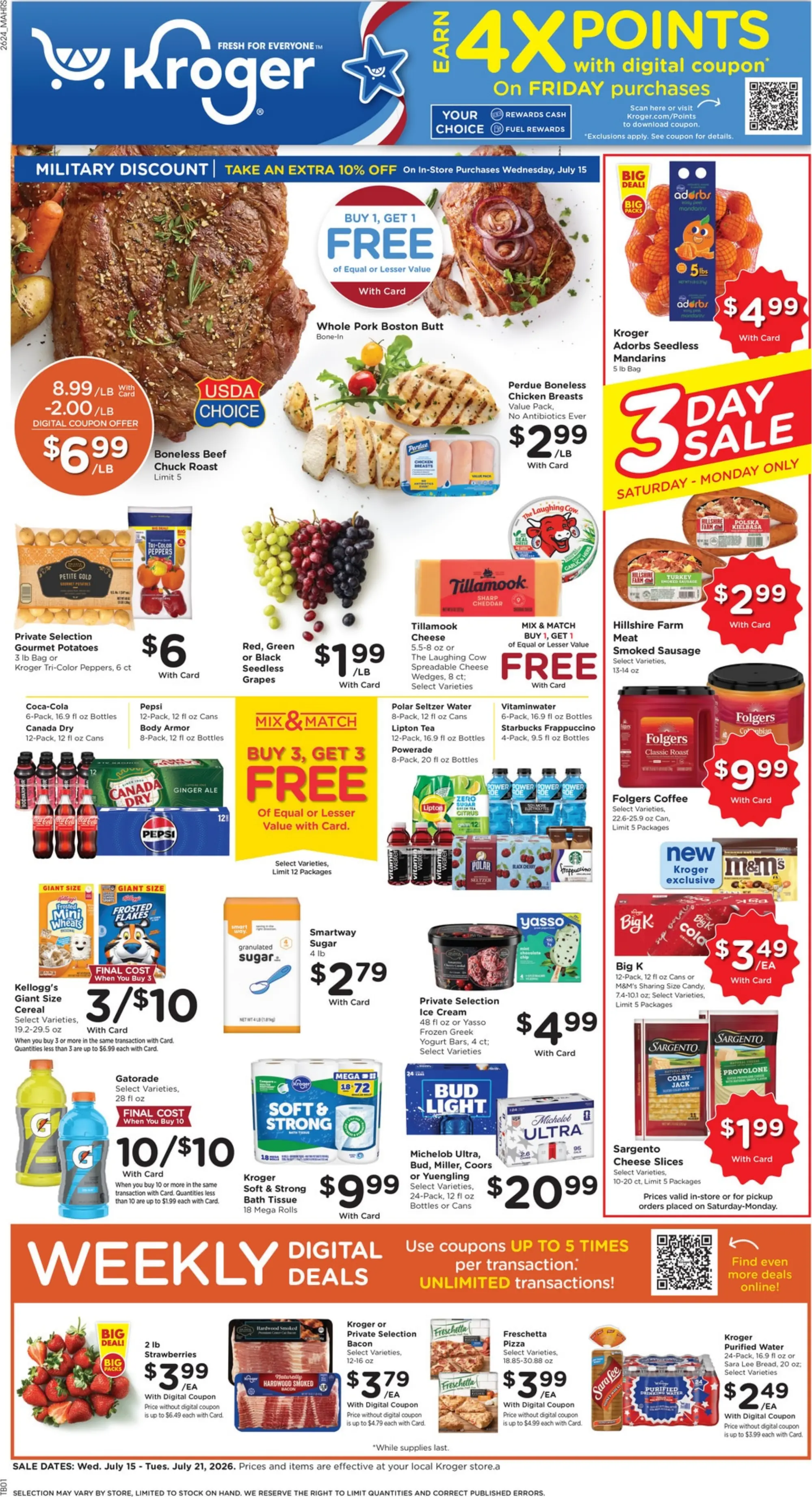 Kroger Weekly Ad Preview 7/15/2026 for Next Week