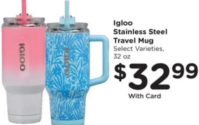 Igloo Stainless Steel Travel Mug
