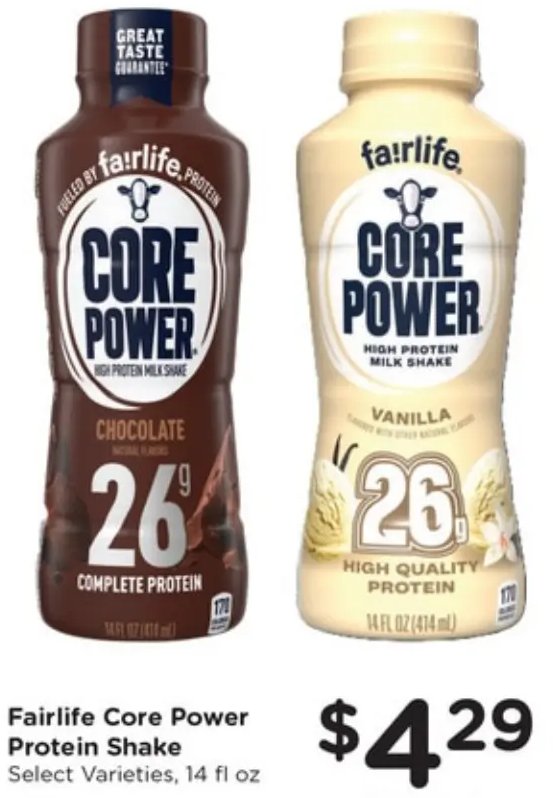 Fairlife Core Power Protein Shake
