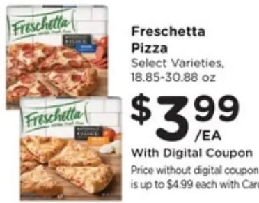 Freschetta Pizza