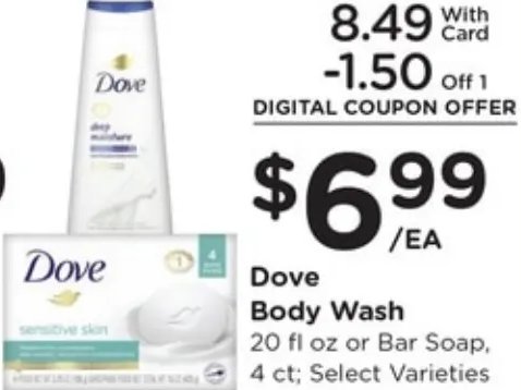 Dove Body Wash