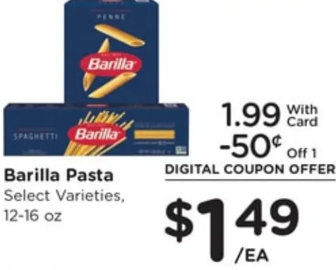 Barilla Pasta