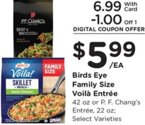 Birds Eye Family Size Voilà Entrée
