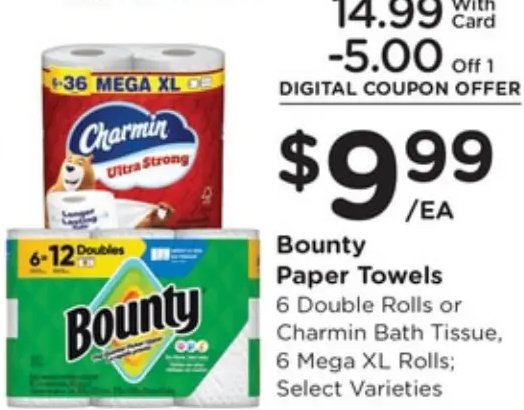 Bounty Paper Towels