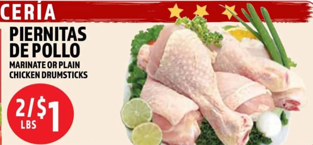 Piernitas de Pollo