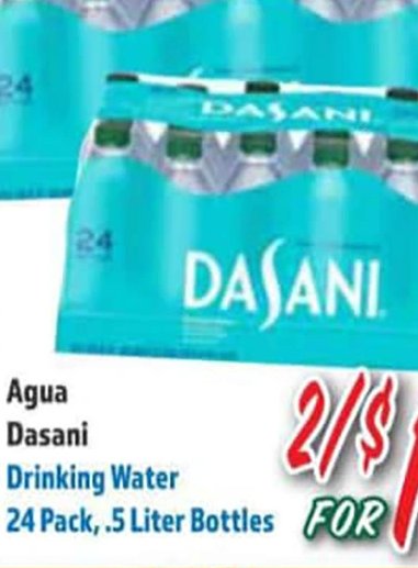 Agua Dasani