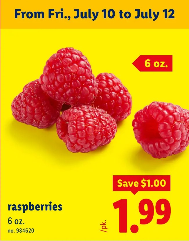 raspberries