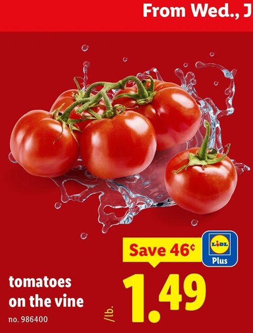 tomatoes on the vine