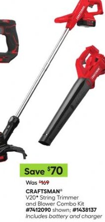 CRAFTSMAN® V20® String Trimmer and Blower Combo Kit